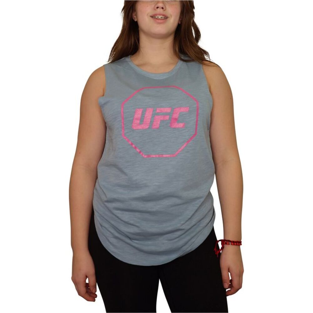 UFC Womens Octagon Logo Tank Top, NWT